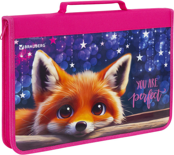 Изображение товара Папка-портфель Brauberg Cute Fox / 272217