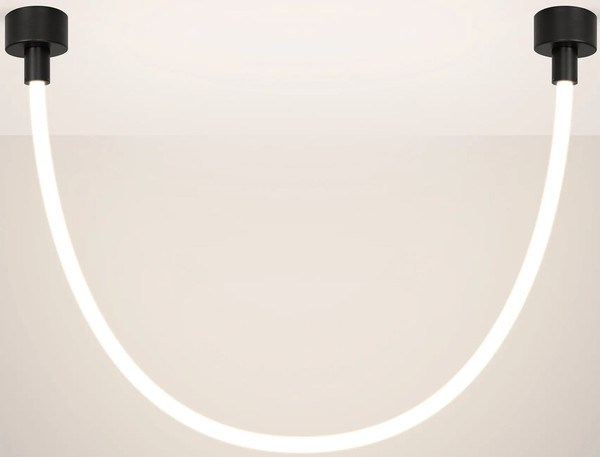 Изображение товара Потолочный светильник Arlight SP-TROPIC-SURFACE-R18-L1200-18W Warm3000 BK / 043401