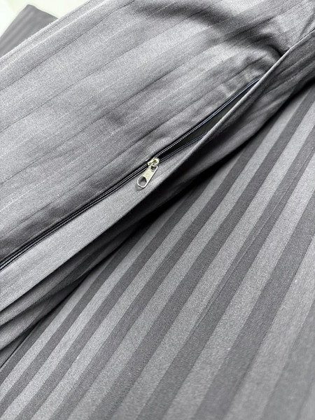 Изображение товара Комплект постельного белья Реноме 1.5сп Графитовая коллекция Графит Ss-003  (страйп-сатин)