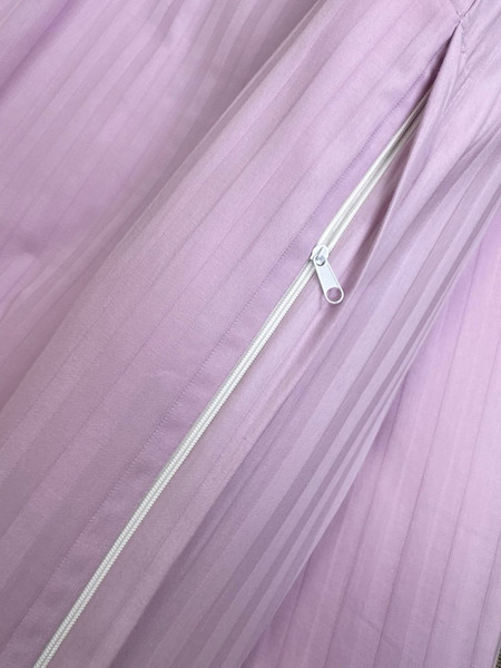 Изображение товара Комплект постельного белья Реноме 1.5сп Графитовая коллекция Сакура Ss-006 (страйп-сатин)