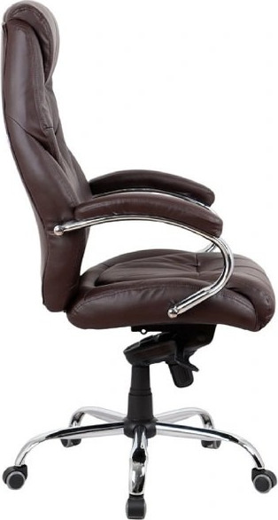 Изображение товара Кресло офисное King Style SHL-9-2 Tonpo PU Chrome (темно-коричневый)