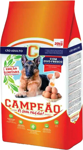 Изображение товара Сухой корм для собак Campeao Adult Dog Egg со свежим яйцом (20кг)