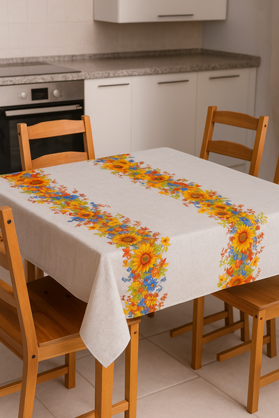 Изображение товара Скатерть Текстильный городок Золотая осень / ТХбК30202-1/150 (120x150)