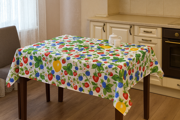 Изображение товара Скатерть Текстильный городок Ягодный св. / БМс10186/2-150 (120x150)