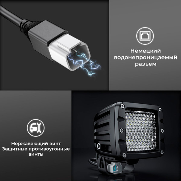 Изображение товара Фара автомобильная Aurora Light ALO-K-2-E4T