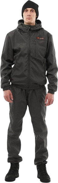 Изображение товара Костюм для охоты и рыбалки Taygerr Кондор Дюспо-Флис/Оникс Весна-Осень (р.60-62/182-188)