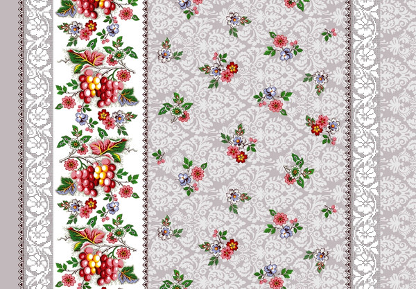 Изображение товара Скатерть Текстильный городок Лоза БМ11726-1/150 (150x180, серый)