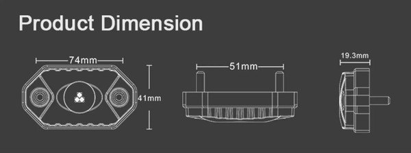 Изображение товара Фара автомобильная Aurora Light ALO-Y-2-D1 White