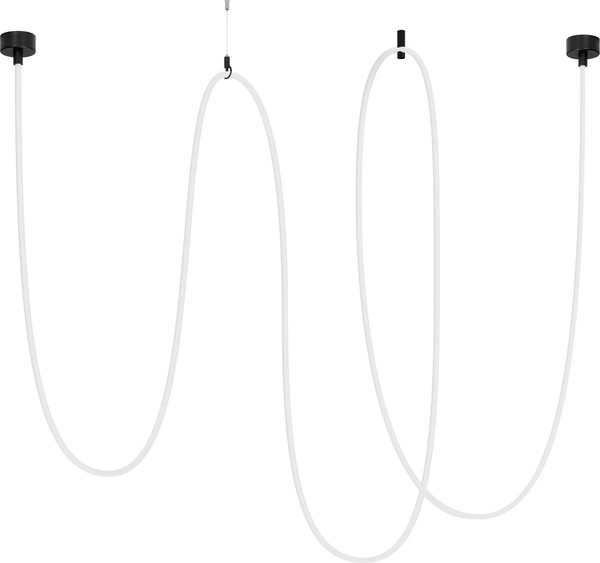 Изображение товара Потолочный светильник Arlight SP-TROPIC-SURFACE-R18-L10000-110W Warm3000 BK / 043407