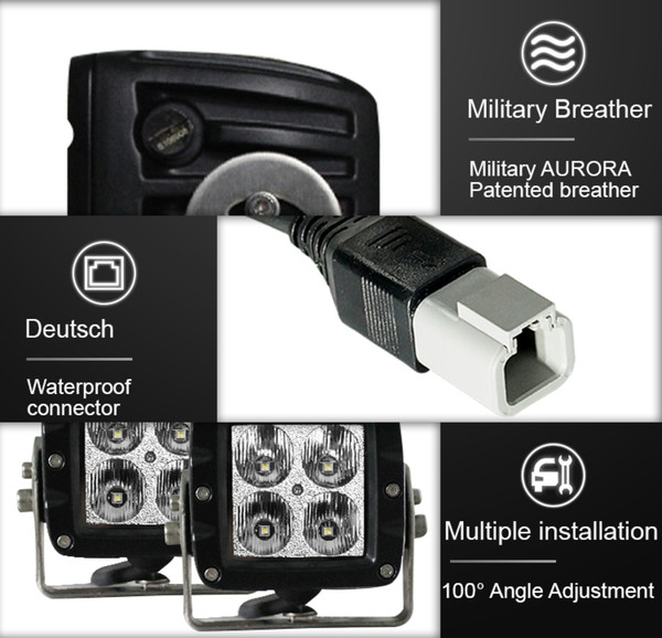 Изображение товара Фара автомобильная Aurora Light ALO-W1-2-P4T