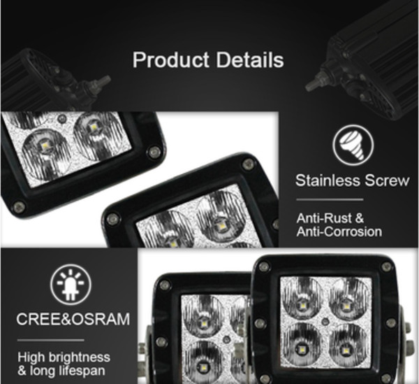 Изображение товара Фара автомобильная Aurora Light ALO-W1-2-P4T