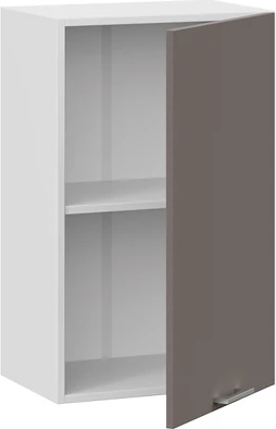 Изображение товара Шкаф навесной для кухни ТриЯ Габриэлла 1ВВ45 с одной дверью (белый/муссон)