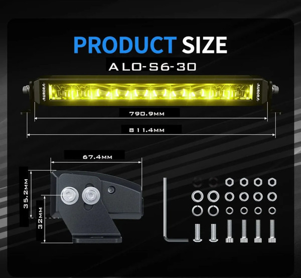 Изображение товара Фара автомобильная Aurora Light ALO-S6-30-R5H1