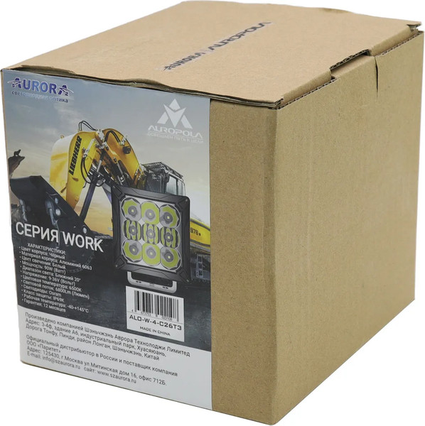 Изображение товара Фара автомобильная Aurora Light ALO-W-4-C26T3 4&quot
