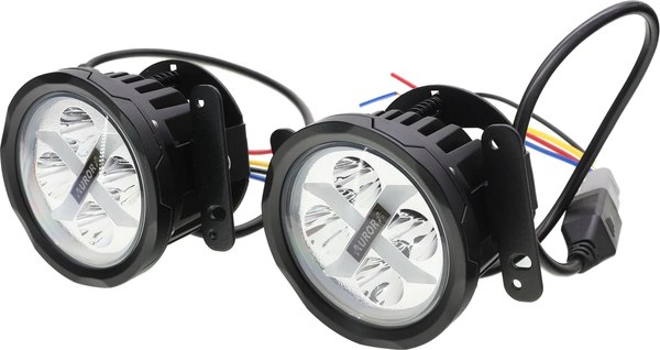 Изображение товара Комплект фар автомобильных Aurora Light ALO-E-R4T3-PA Amber 4&quot