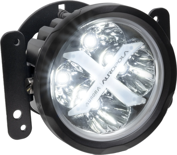 Изображение товара Комплект фар автомобильных Aurora Light ALO-E-R4T3-PA Amber 4&quot