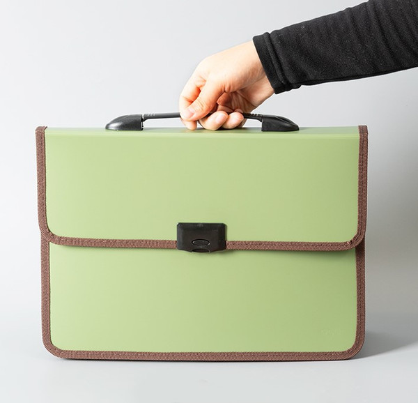 Изображение товара Папка-портфель Deli New York / 39634 (зеленый)