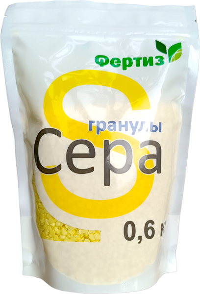 Изображение товара Удобрение Фертиз Сера гранулированная / 4815629000289 (0.6кг, пакет)