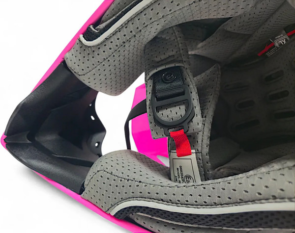 Изображение товара Мотошлем AiM RH855 Fiber Glass Vexo RH855V-BPP-XS (XS, фиолетовый/розовый)