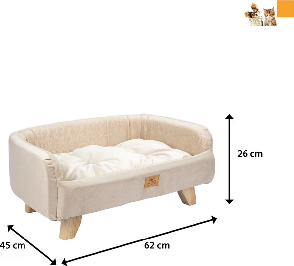 Изображение товара Лежанка для животных Ferplast Yuki / 70028100 (S)