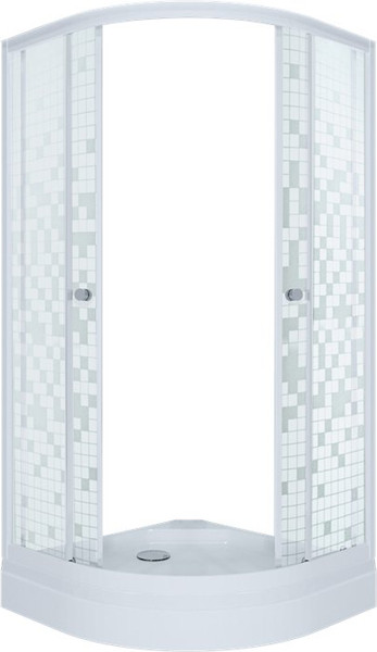 Изображение товара Душевой уголок Triton Стандарт А c расширительным профилем 100x100 (мозаика)