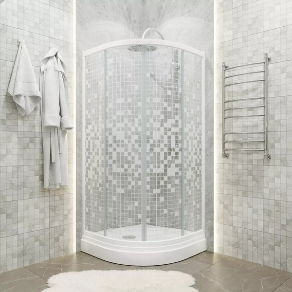 Изображение товара Душевой уголок Triton Стандарт А c расширительным профилем 100x100 (мозаика)