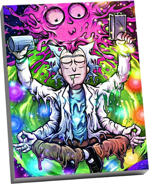 Изображение товара Картина по номерам Молли Многорукий Рик и Морти 40x50 / HR0259