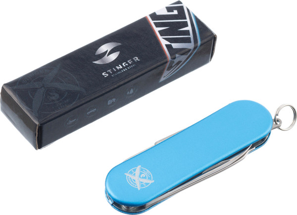 Изображение товара Нож швейцарский STINGER FK-K7003LG-BLUE