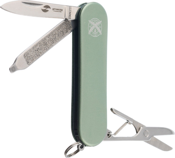 Изображение товара Нож швейцарский STINGER FK-K7003LG-GREEN