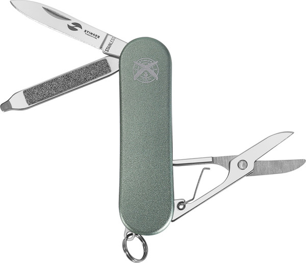 Изображение товара Нож швейцарский STINGER FK-K7003LG-GREEN
