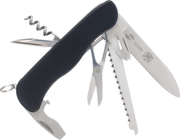 Изображение товара Нож швейцарский STINGER FK-K9007G10-BLACK