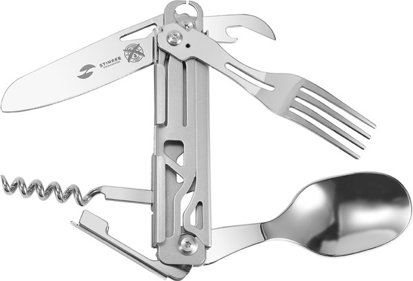 Изображение товара Набор столовых приборов походных STINGER FK-GHKS002