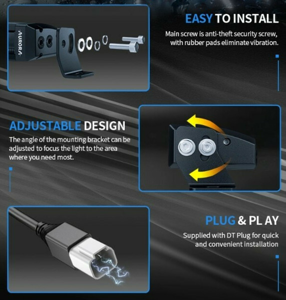 Изображение товара Фара автомобильная Aurora Light ALO-S5T-40RQ