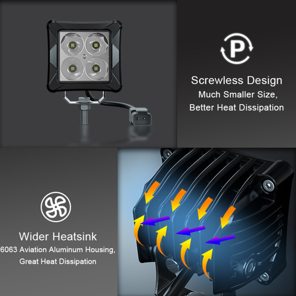Изображение товара Фара автомобильная Aurora Light ALO-D3-2-P4T