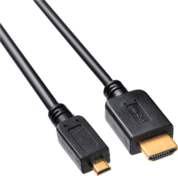 Изображение товара Кабель Rumi MicroHDMI-HDMI (0.3м)