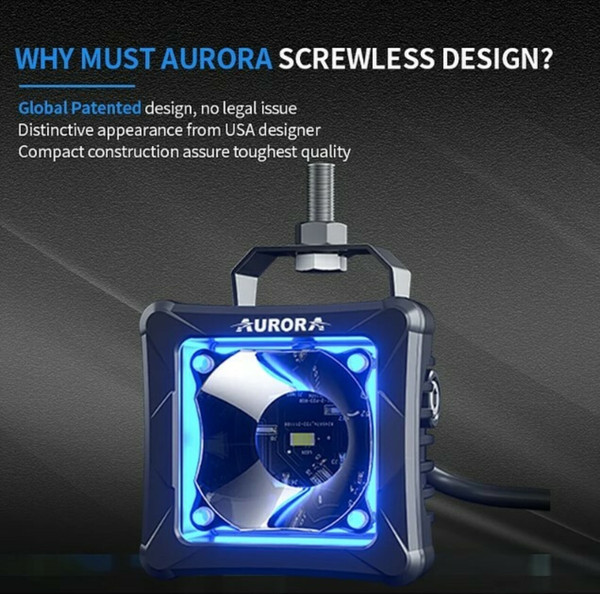 Изображение товара Фара автомобильная Aurora Light ALO-D3-2-P23 RGB APP