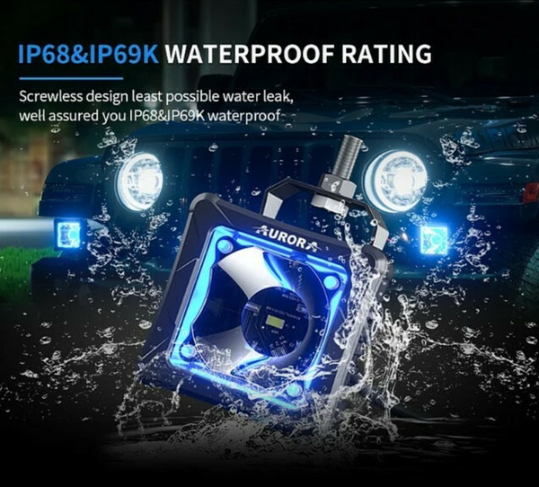 Изображение товара Фара автомобильная Aurora Light ALO-D3-2-P23 RGB APP