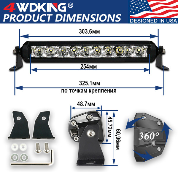 Изображение товара Фара автомобильная Aurora Light ALO-S5D1-10-E13H