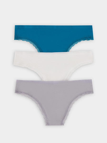 Изображение товара Комплект женских трусов Mark Formelle 412281-3 (р.98, карибская волна-1)
