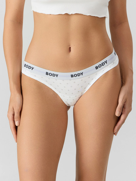 Изображение товара Комплект женских трусов Mark Formelle 412335-3 (р.98, серо-белый горох)