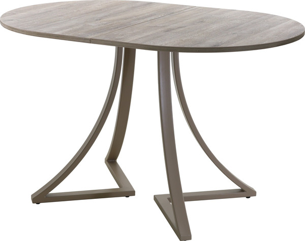 Изображение товара Обеденный стол AMC Elite / Е24(1100) D3 (капучино/дуб уайт-ривер песочно-бежевый)