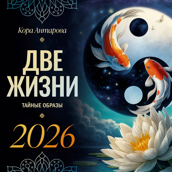 Изображение товара Календарь настенный АСТ Две жизни: тайные образы. 2026 год / 9785171769970 (Антарова Кора)