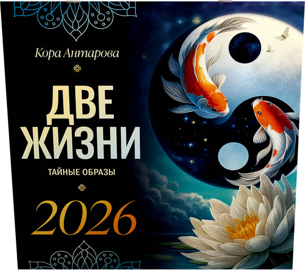 Изображение товара Календарь настенный АСТ Две жизни: тайные образы. 2026 год / 9785171769970 (Антарова Кора)