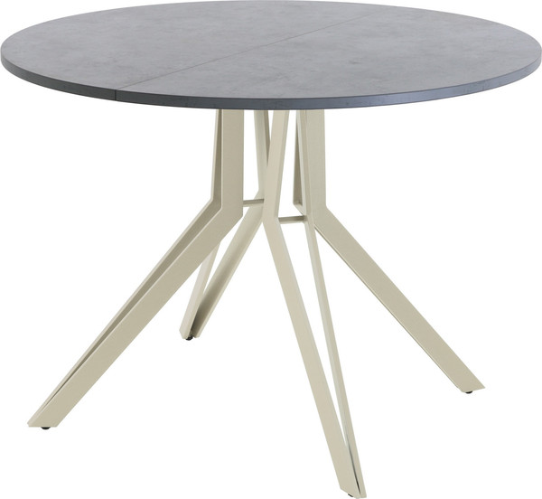 Изображение товара Обеденный стол AMC Elite / Е21(900) D1 (бежевый/бетон чикаго светло-серый)