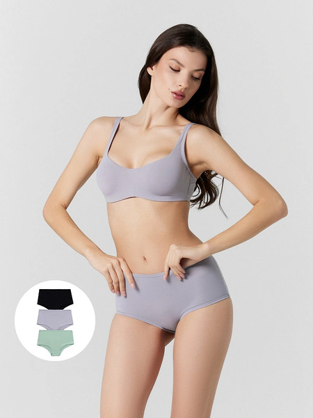 Изображение товара Комплект женских трусов Mark Formelle 412458-3 (р.90, лунная скала)