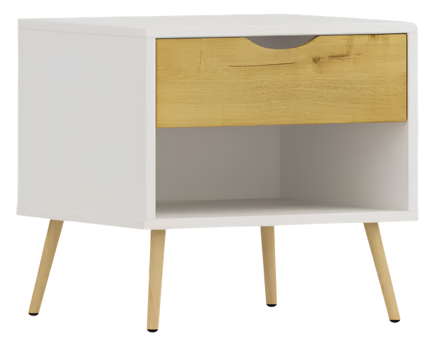 Изображение товара Тумба Речицадрев Сканди / Р375.03 (дуб бунратти/фон белый)