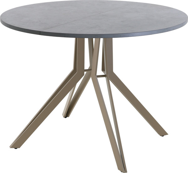 Изображение товара Обеденный стол AMC Elite / Е21(900) D1 (капучино/бетон чикаго светло-серый)