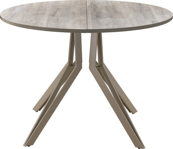 Изображение товара Обеденный стол AMC Elite / Е21(800) D1 (капучино/дуб уайт-ривер песочно-бежевый)