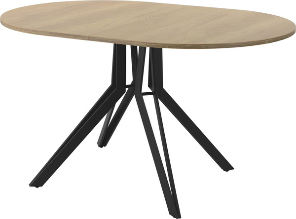 Изображение товара Обеденный стол AMC Elite / Е21(1200) D3 (черный/дуб небраска натур)