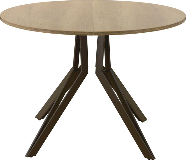 Изображение товара Обеденный стол AMC Elite / Е21(800) D1 (коричневый/дуб небраска натур)